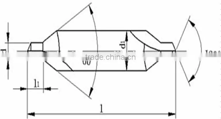 HSS center drill bit / Twist drill bits with GB standard