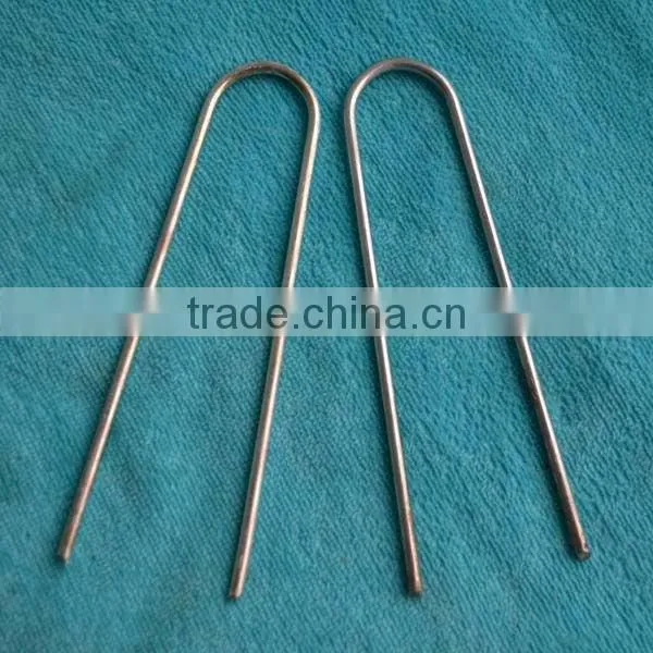 Fabric pins sod staples