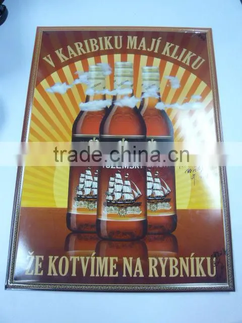 Metal Bar Advertising Board, Metal Sign