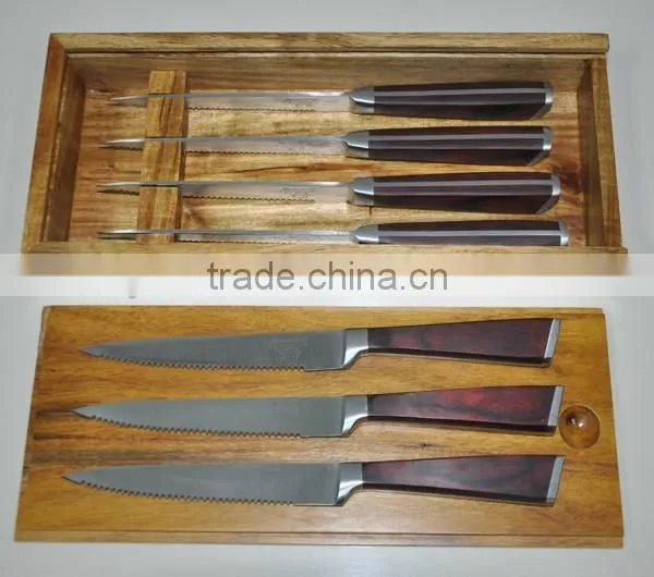 4" stainless steel steak knife