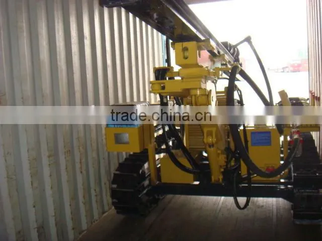 High Performance Low Cost Portable Tracked Drill for Boreholes
