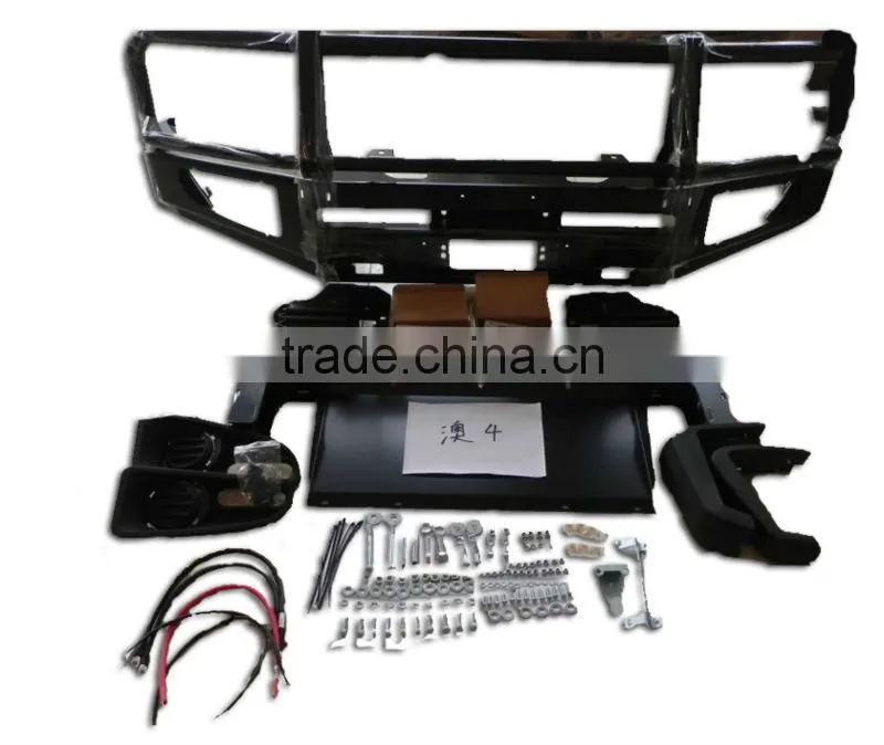 Auto body parts front bumper kit for fj cruiser FJ100 WITH LAMP & STONE GUARD