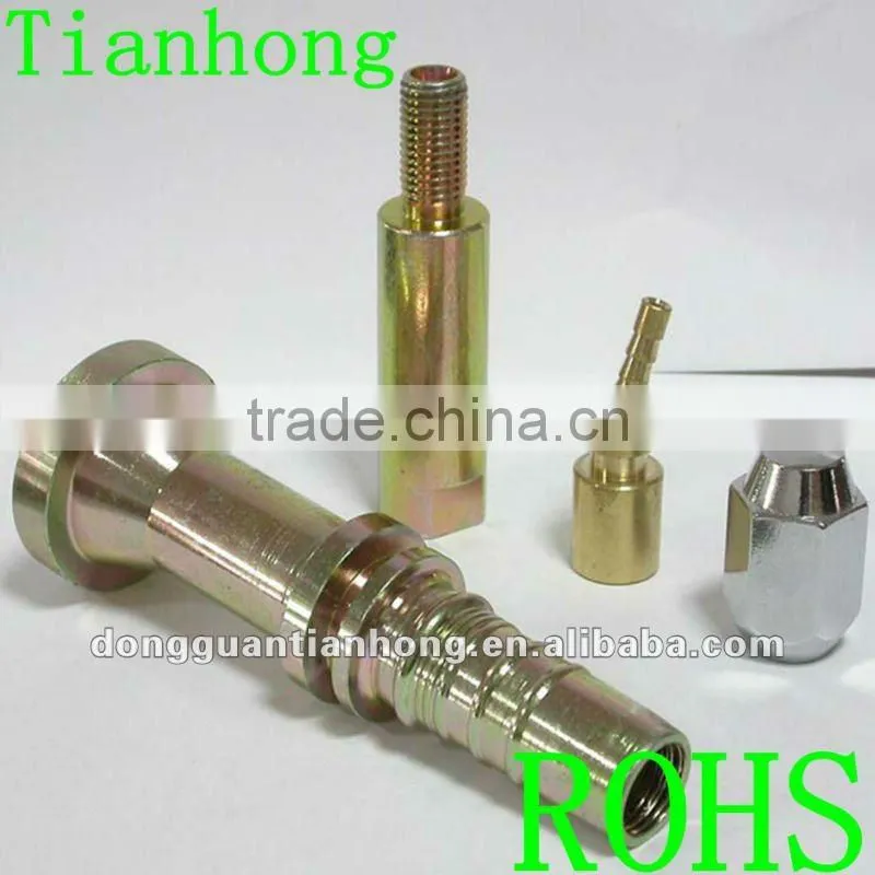 Customized complex aluminum turning parts used in industrial/cnc products