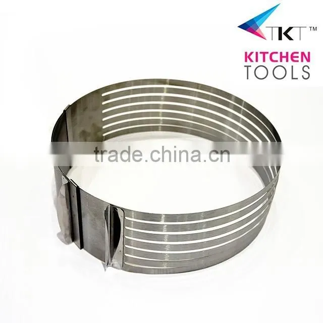 Stretch rectangular stainless steel cake mold cake frame