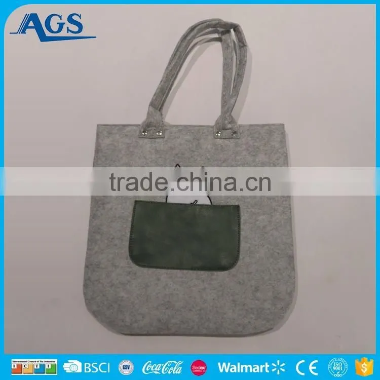 2017 New fashion bag for girls in simple shape