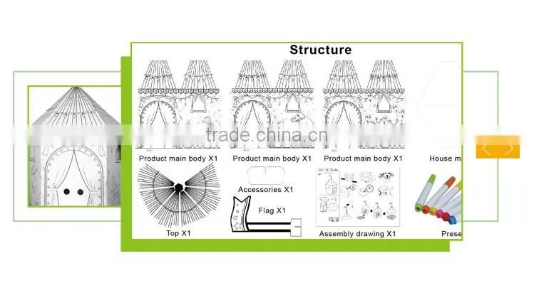 New design interesting diy play circus toys doodle mat graffiti marker