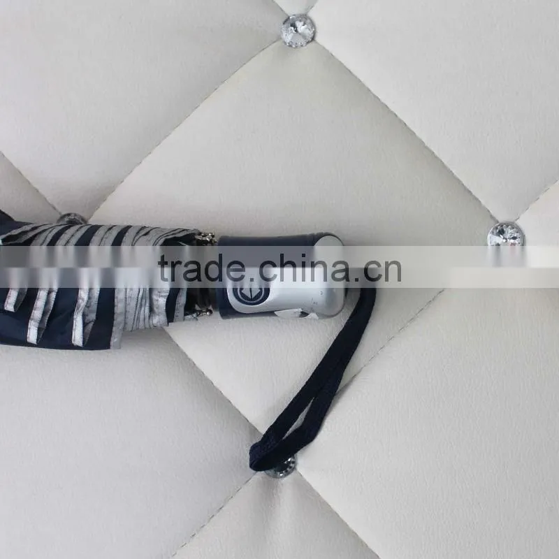 3 Fold auto open and close windproof umbrella