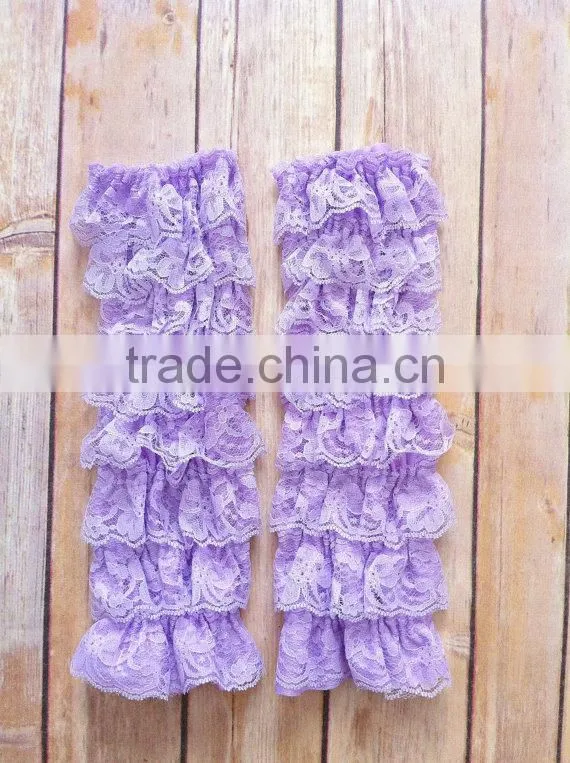Newborn Infant Baby Ruffle Chiffon Leg Warmer Cute Knitted Winter Autumn Legging