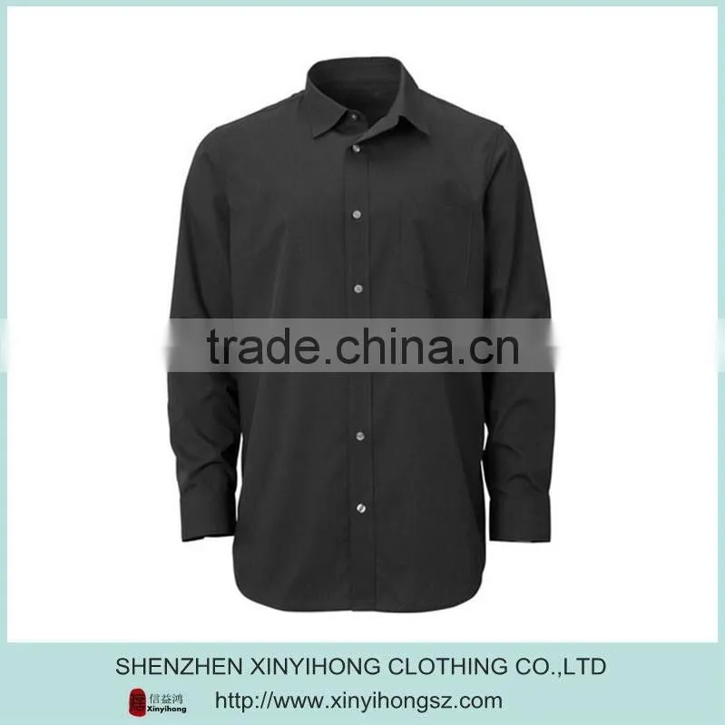 Soft cotton woven material mens button up shirt/Casual wear shirt custom