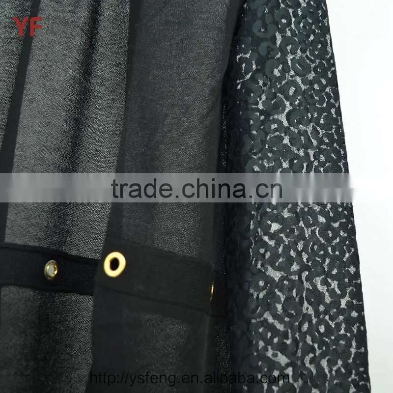 Long Sexy Transparent Handmade Cardigan 2015 Women