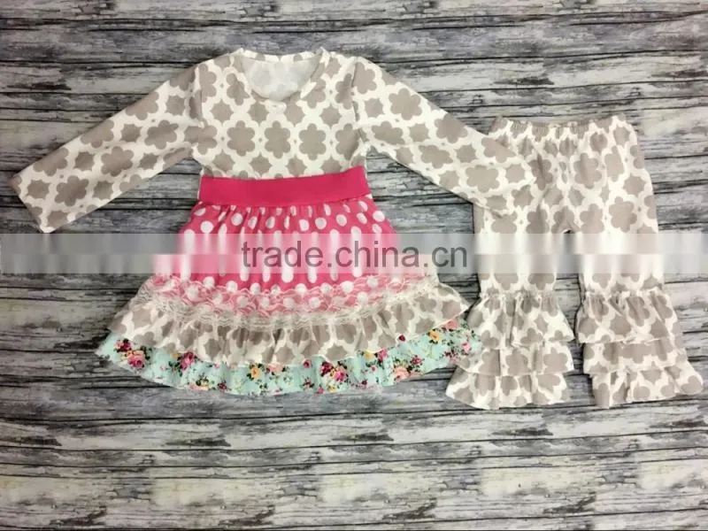 Spring Baby Outfits Girls Boutique Clothing Sets Valentine Kids Outfits