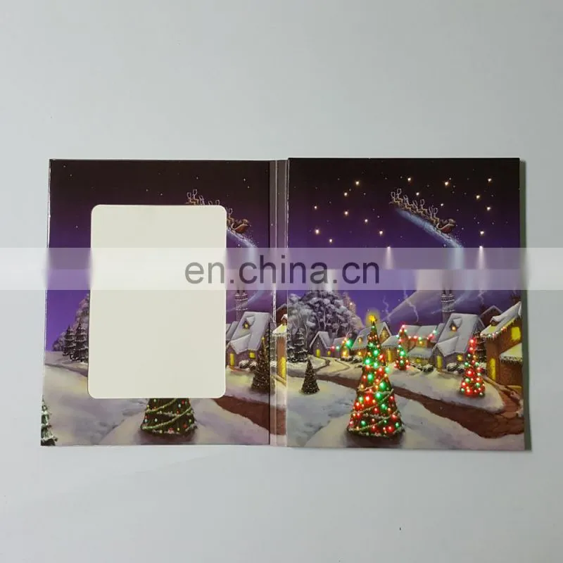 Custom 25x20x2cm a3 a4 size picture photo frames with led light