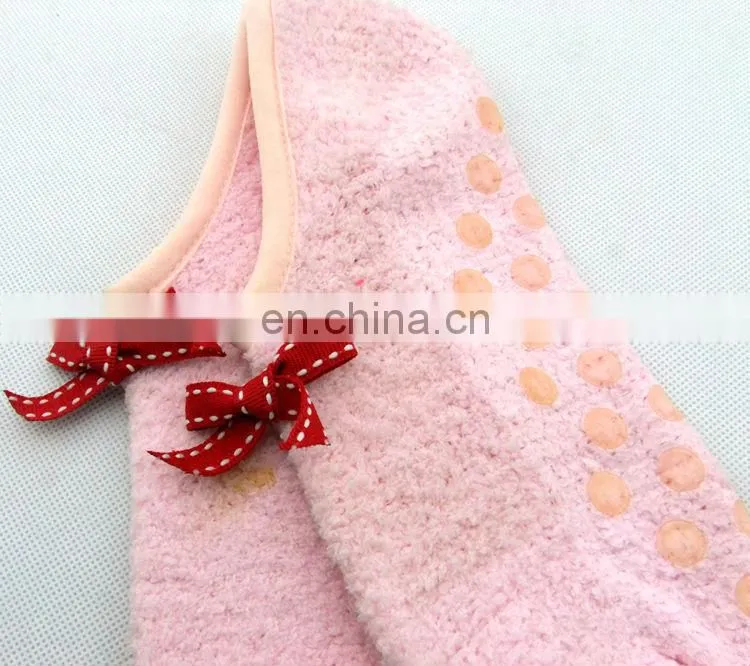 Women Lovely Indoor Home Socks With Candy Color