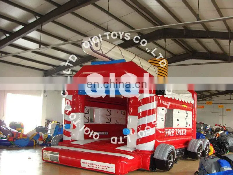 Fire Truck Adult Bounce House For Sale