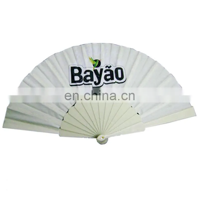 beautiful custom printing good quality mini plastic hand fan