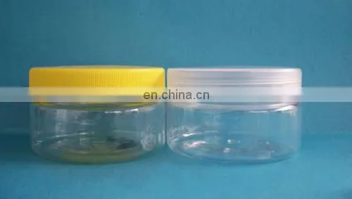 100ml plastic bottle jar for face film cream with different cap type
