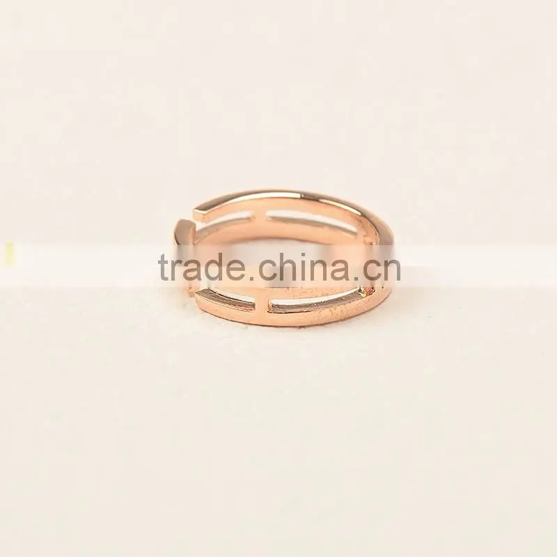 New Fashion polishing crown shape alloy finger ring