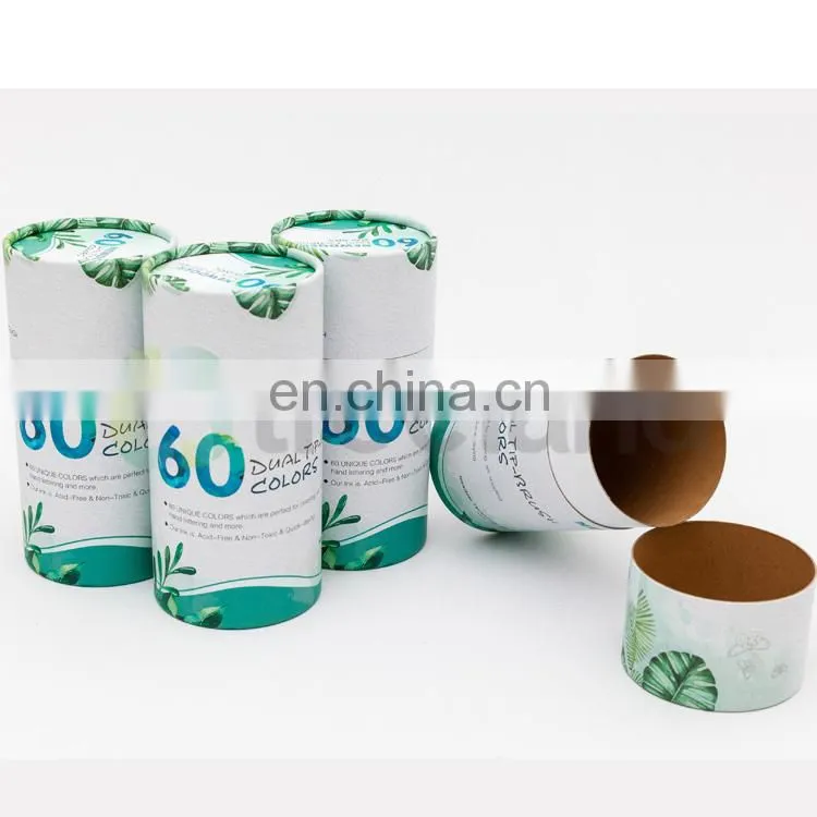 Custom Printed Carton Cylindrical Boxes cajas cilindricas de carton