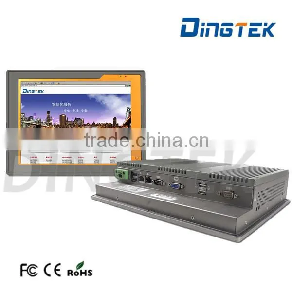 DT-P104-I Industrial fanless i3/i5/i7 CPU 10.4" touch screen panel pc computer all in one