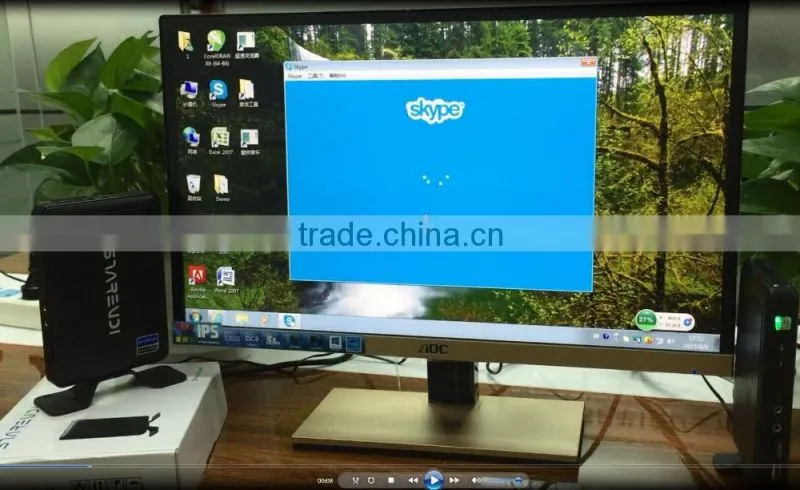 WIFI 4USB thin client 5W consumption supports win 7/8/2012