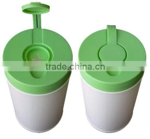 plastic baby wet wipes box, Recyclable PE container
