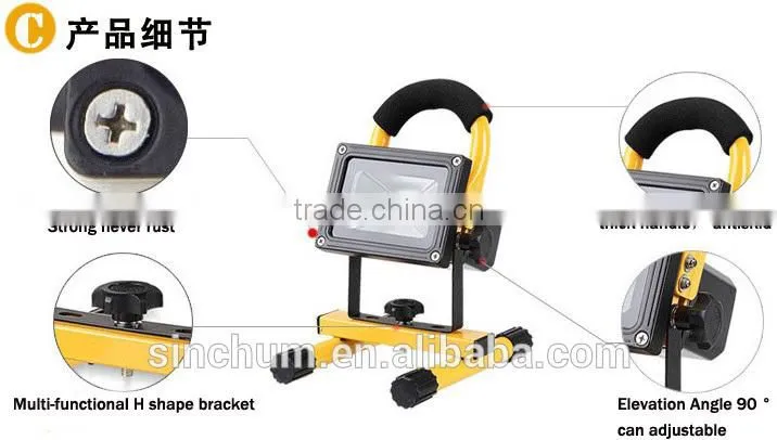 Energy saving high power led flood light with pir motion sensor 20w