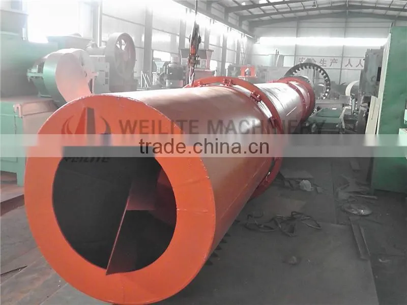 customized long-working life rotary coal dryer