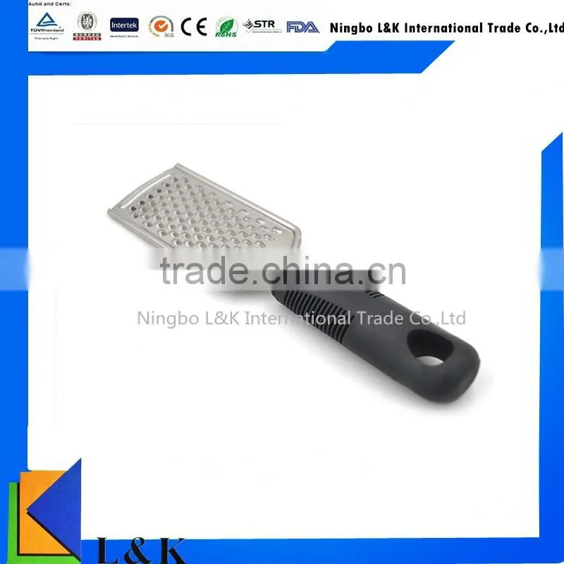 Professional multifuncational cheese grater with plastic handle
