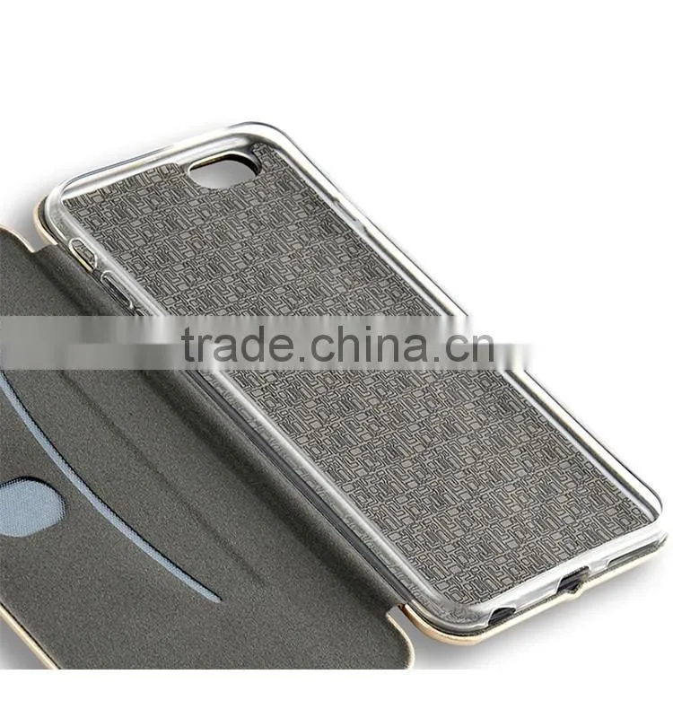 factory price different color flip soft tpu case cover for iphone 6 6S made in China