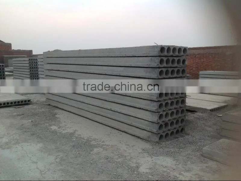 Advanced concrete hollow core slab extruder with low price