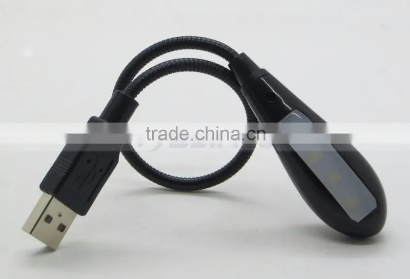 USB 5.0V High Brightness 28LM LED Book Reading Light Portable USB Book Light