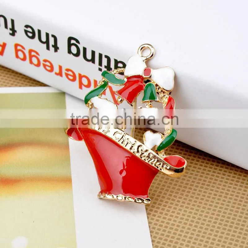 White Color Christmas tree Brooch