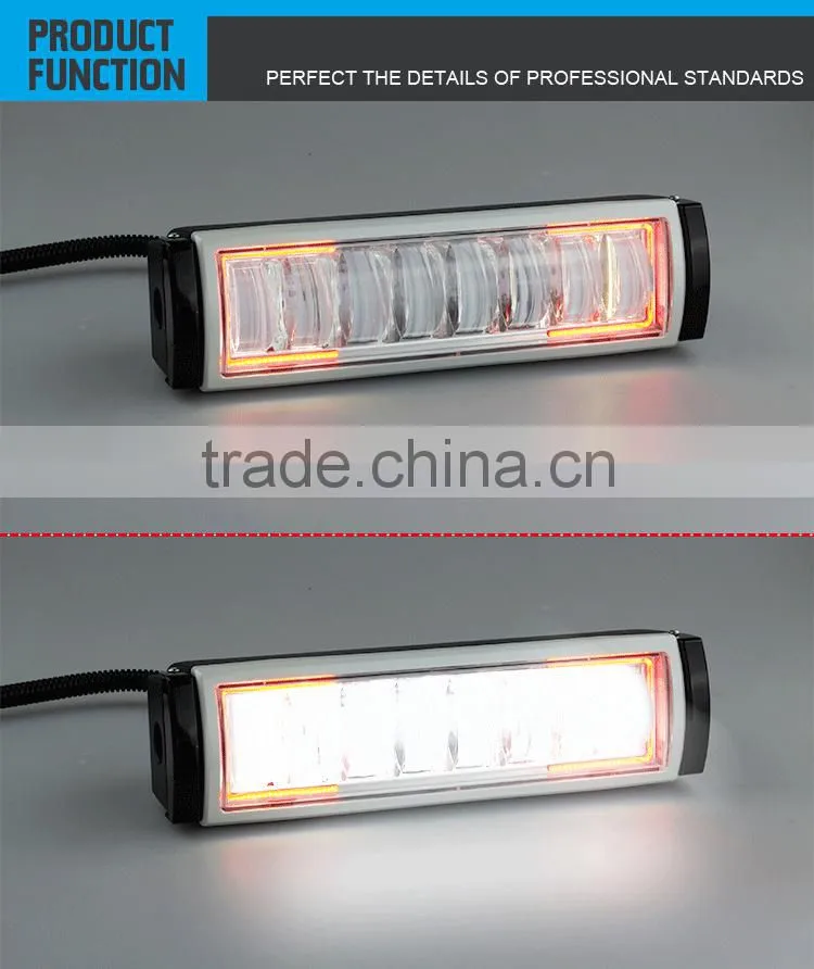 10 inch Strip Shaped LED Driving Lights For Trucks Cars