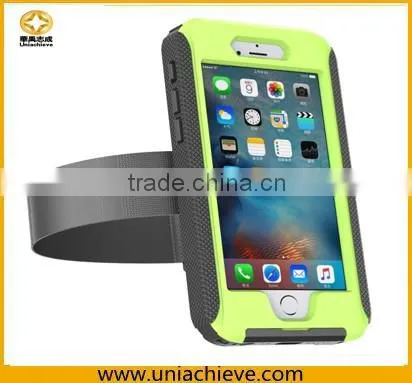 Waterproof Case for iPhone 6s/6s plus Sports waterproof armband phone case with Full body covered sky blue