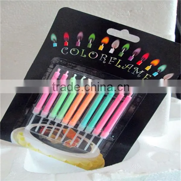 yellow flame candles