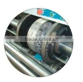 Semi-automatic carton box cardboard water ink printing machine