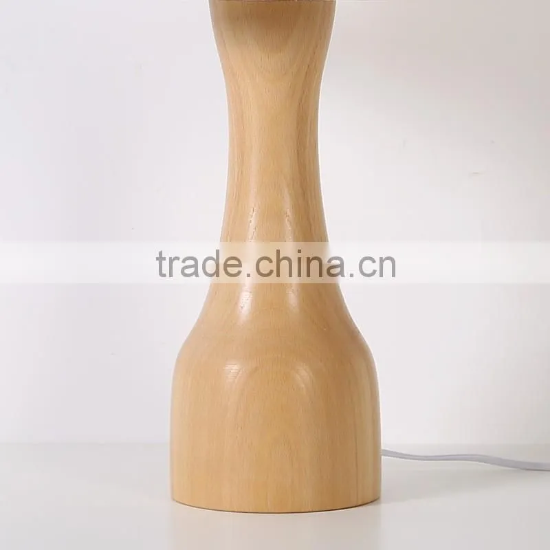 LED Wood table lamp LED Wood table Light JK-879-14 wooden base for table lamps holder