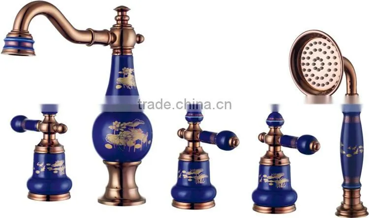 2016 widespread ceramic bathtub faucet classic mixer
