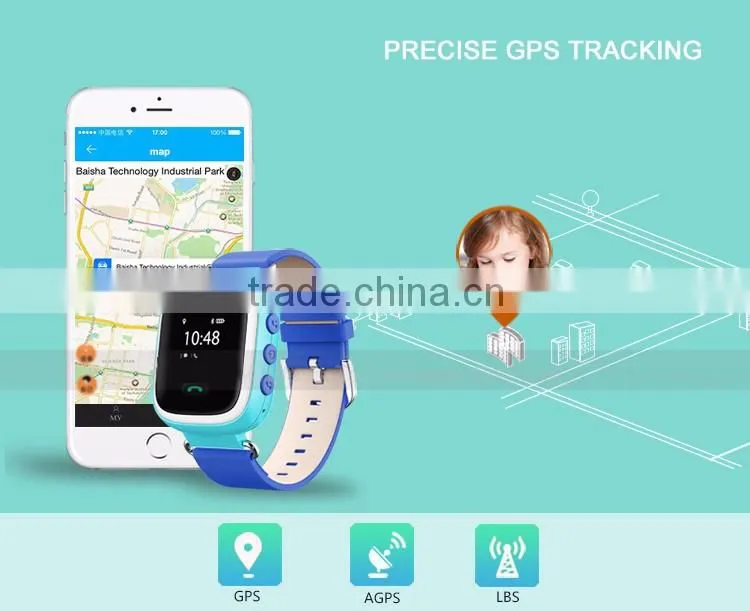 GPS Watch Tracker for Alzheimer Security and Adult Monitoring