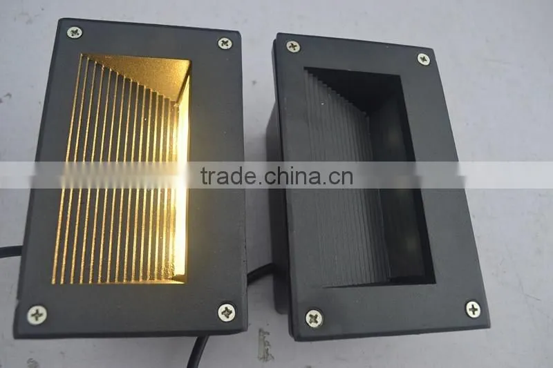 outdoor step wall light led 3 watt 12 volt aluminum