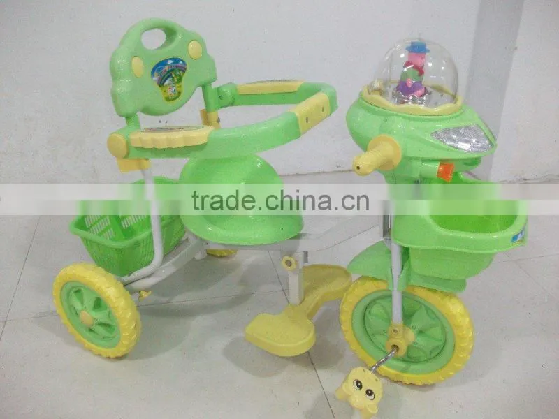 3-wheels baby bicycle,with light and music,CE approved