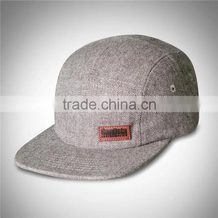 OEM snapback cap, 100% cotton snapback hat, 5 panel snapback cap