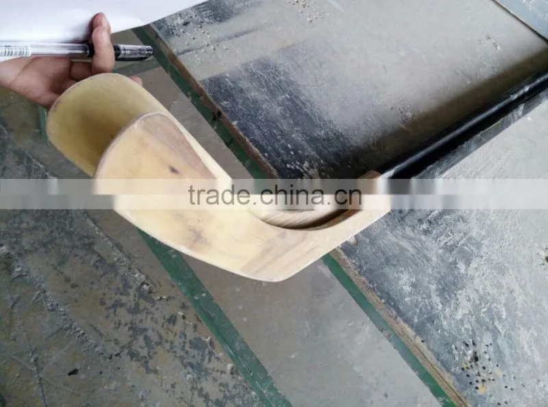 WBP GLUE Full Birch wooden ice hockey sticks( wooden stick + glass fiber reinforced plastic blade (ABS) Blade