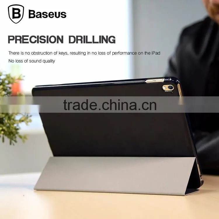 BASEUS For iPad Pro 9.7 Terser Series 3 Folding Leather Case Luxury Business PU Leather Case With Stand For iPad Pro 9.7 TB-0343