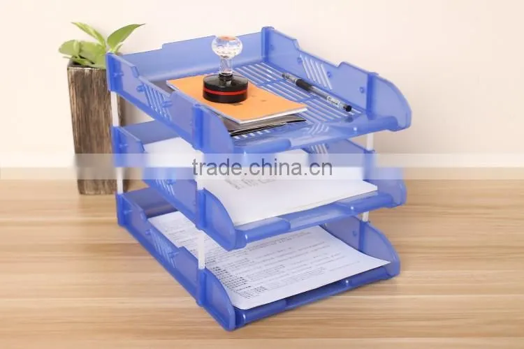 Stackable and plastic injection molding special file trays