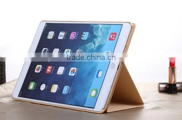 Luxury Leather Ultra Thin Smart Stand Case Cover for iPad Air 2 iPad 6