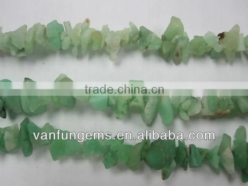 natural rough stone chrysoprase