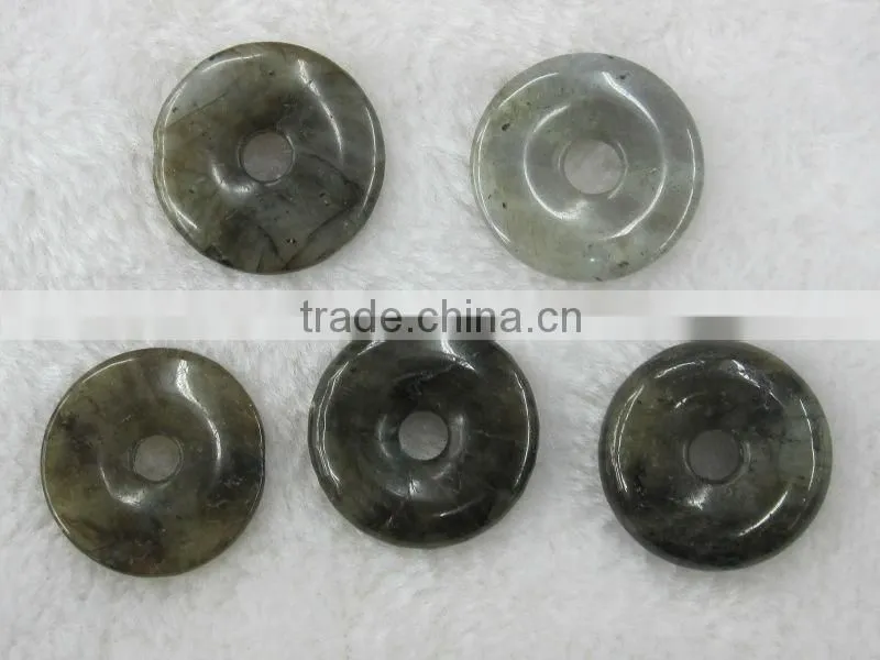 15-50mm Fancy Natural Picasso Jasper donut gemstone pendant