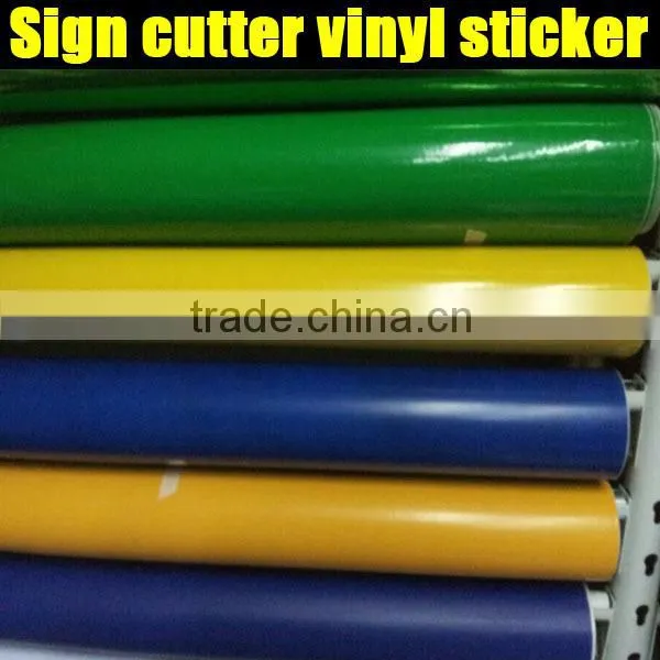 Sticker Green Cutting Car Decal Sticker PVC Self Adhesive Vinyl