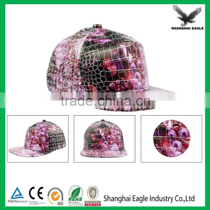 Printed Logo Custom Promotional Suede Baseball Cap